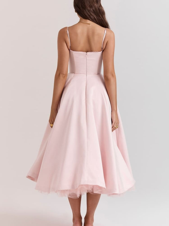 Ballerina Pink Midi Dress